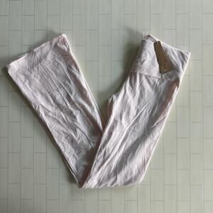 NWT SKIMS Cotton Jersey Fold Over Pant - Barely Pink XS*